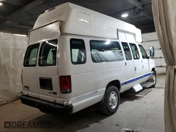 2014 Ford Econoline Cargo Commercial with VIN 1FTSS3EL1EDA21754, listed as a Copart auction lot 51676975 with 146,897 mi miles and Clean Title. Bid and sale history available at DreamBid. Image 3.