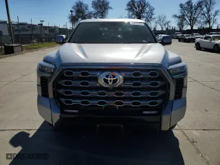 2024 Toyota Tundra 4WD Platinum with VIN 5TFNA5DB5RX152811, listed as a Copart auction lot 46253425 with 22,776 mi miles and Salvage Title. Bid and sale history available at carsss.com. Image 5.