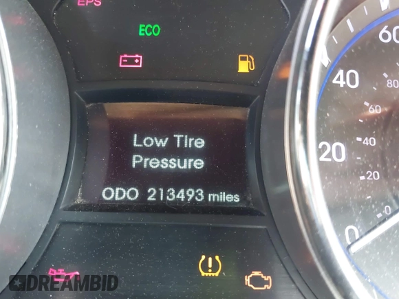 2013 Hyundai Sonata GLS with VIN 5NPEB4AC2DH741372, listed as a IAAI auction lot 42141637 with 213,493 mi miles and . Bid and sale history available at carsss.com. Image 7.
