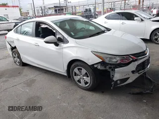 2018 Chevrolet Cruze LS with VIN 1G1BC5SM0J7229860, listed as a IAAI auction lot 41916807 with 94,391 mi miles and . Bid and sale history available at DreamBid. Image 1.