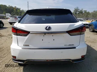 2021 Lexus RX with VIN 2T2YGMDA9MC060973, listed as a Copart auction lot 66473153 with 10,985 mi miles. Bid and sale history available at carsss.com. Image 6.