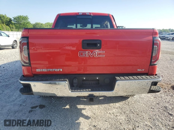 2017 GMC Sierra 1500 SLT z VIN 3GTU2NEC2HG485776, wystawiony jako Copart lot #56396215 z przebiegiem 118 001 mil mil oraz Szkody całkowita. Historia ofert i sprzedaży dostępna na DreamBid. Obrazek 6.