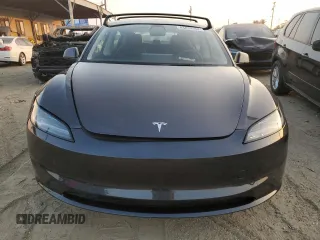 2024 Tesla Model 3 with VIN 5YJ3E1EA2RF749483, listed as a Copart auction lot 83839194 with 5,339 mi miles and Salvage Title. Bid and sale history available at carsss.com. Image 5.