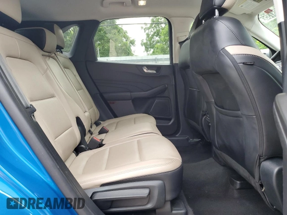 2021 Ford Escape SEL z VIN 1FMCU9H61MUA65237, wystawiony jako Copart lot #65338735 z przebiegiem 92 741 mil mil oraz Czysty tytuł • Clean title. Historia ofert i sprzedaży dostępna na DreamBid. Obrazek 11.