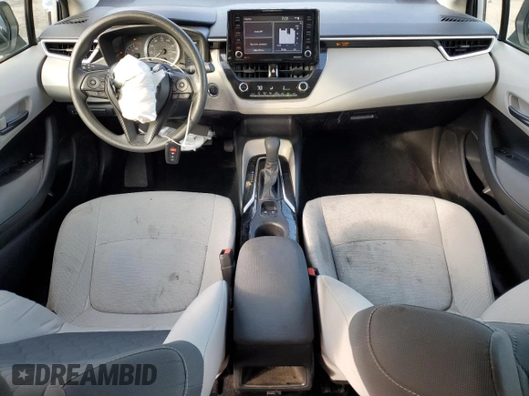 2022 Toyota Corolla LE with VIN JTDVPMAE4N3033396, listed as a Copart auction lot 42368705 with 44,637 mi miles and Salvage Title. Bid and sale history available at carsss.com. Image 8.