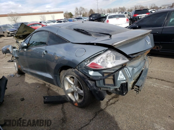 2007 Mitsubishi Eclipse GS with VIN 4A3AK24F77E034729, listed as a Copart auction lot 38911574 with Not Provided miles and Salvage Title. Bid and sale history available at DreamBid. Image 2.