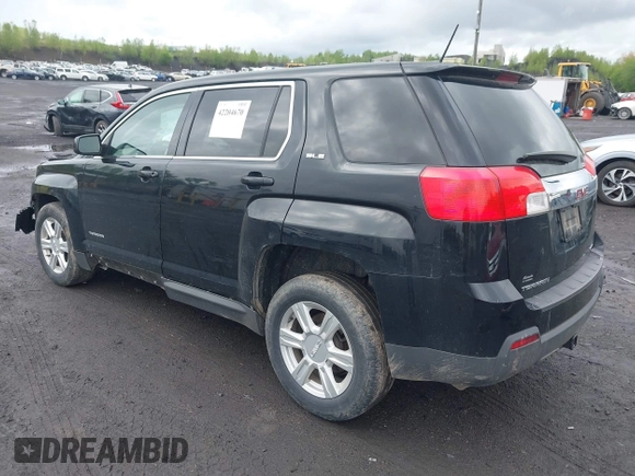 2015 GMC Terrain SLE with VIN 2GKFLVEK1F6415874, listed as a IAAI auction lot 42204670 with 45,709 mi miles and . Bid and sale history available at DreamBid. Image 3.