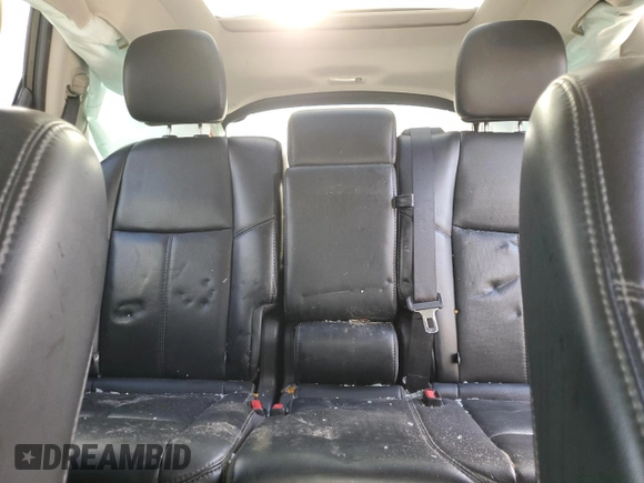 2016 Nissan Pathfinder Platinum with VIN 5N1AR2MN2GC644860, listed as a Copart auction lot 80128544 with 110,940 mi miles and Salvage Title. Bid and sale history available at carsss.com. Image 10.