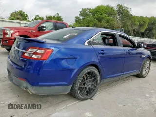 2014 Ford Taurus Limited with VIN 1FAHP2F86EG100650, listed as a Copart auction lot 57033215 with 79,985 mi miles and Salvage title. Bid and sale history available at DreamBid. Image 3.