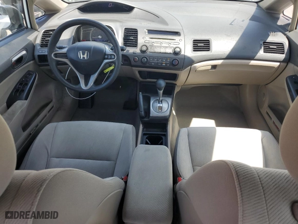 2009 Honda Civic Sdn GX with VIN 1HGFA46599L000366, listed as a Copart auction lot 51542655 with 143,637 mi miles and Salvage Title. Bid and sale history available at carsss.com. Image 8.