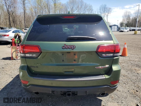 2021 Jeep Grand Cherokee Trailhawk with VIN 1C4RJFLG6MC528713, listed as a Copart auction lot 51655044 with 55,092 mi miles and Salvage Title. Bid and sale history available at carsss.com. Image 6.