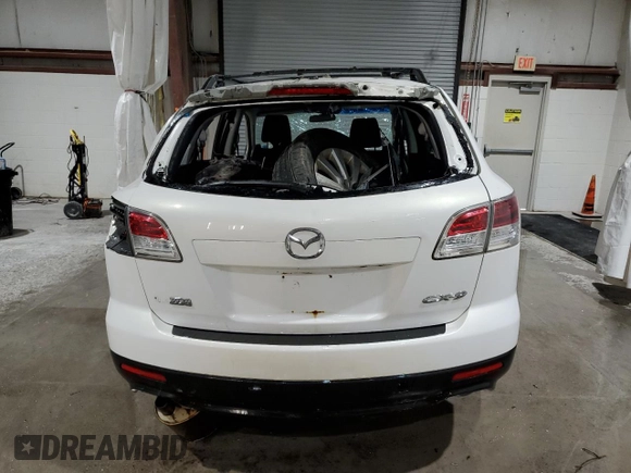 2008 Mazda CX-9 Grand Touring z VIN JM3TB38VX80142643, wystawiony jako Copart lot #55951395 z przebiegiem 175 129 mil mil oraz Szkody całkowita. Historia ofert i sprzedaży dostępna na DreamBid. Obrazek 6.