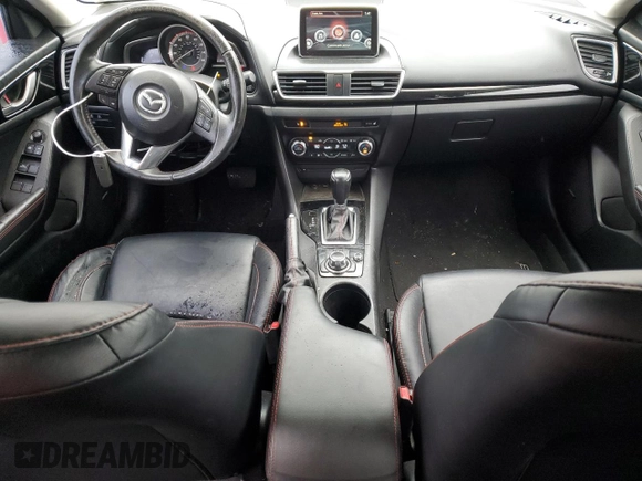 2014 Mazda 3 i Grand Touring with VIN JM1BM1M73E1102176, listed as a Copart auction lot 46991395 with 45,588 mi miles and Non Repairable. Bid and sale history available at DreamBid. Image 8.