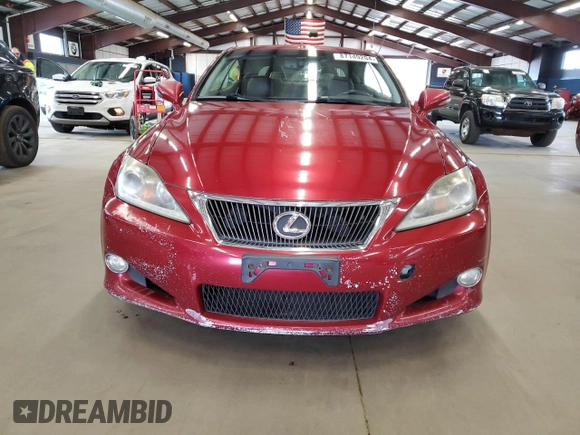 2012 Lexus IS 250 C z VIN JTHFF2C29C2526040, wystawiony jako Copart lot #87149204 z przebiegiem 153 211 mil mil oraz Czysty tytuł • Clean title. Historia ofert i sprzedaży dostępna na DreamBid. Obrazek 5.