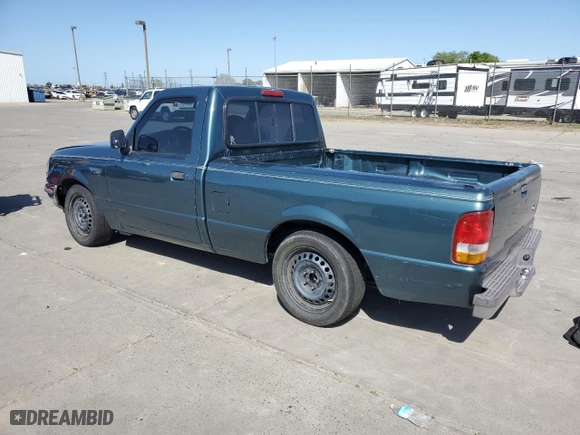1996 Ford Ranger XL with VIN 1FTCR10A4TPB46270, listed as a Copart auction lot 52410075 with 184,624 mi miles and Salvage Title. Bid and sale history available at carsss.com. Image 2.