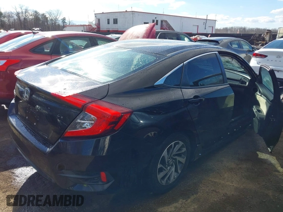 2016 Honda Civic Sedan EX with VIN 19XFC2F7XGE003944, listed as a IAAI auction lot 41671177 with 1 mi miles. Bid and sale history available at carsss.com. Image 4.