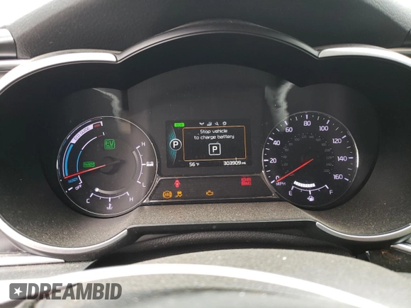2015 Kia Optima Hybrid with VIN KNAGM4AD5F5087771, listed as a Copart auction lot 75810914 with 303,909 mi miles and Clean Title. Bid and sale history available at carsss.com. Image 9.