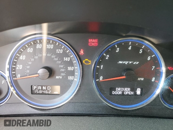 2008 Jeep Grand Cherokee SRT-8 with VIN 1J8HR78378C221985, listed as a Copart auction lot 76872364 with 158,462 mi miles and Clean Title. Bid and sale history available at carsss.com. Image 9.