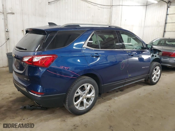 2020 Chevrolet Equinox LT with VIN 3GNAXVEX5LL196583, listed as a Copart auction lot 52889265 with 145,999 mi miles and Salvage Title. Bid and sale history available at carsss.com. Image 3.