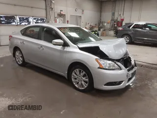 2014 Nissan Sentra S with VIN 3N1AB7APXEY306240, listed as a IAAI auction lot 41276111 with 113,356 mi miles and . Bid and sale history available at DreamBid. Image 1.