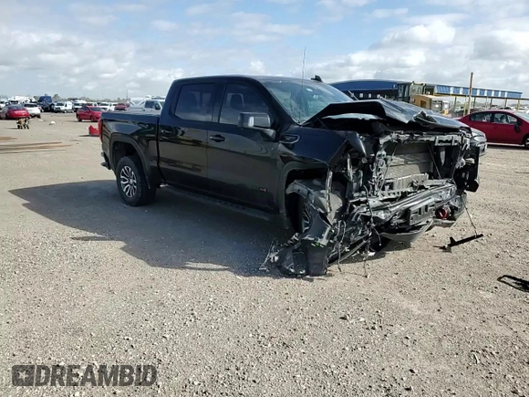 2021 GMC Sierra 1500 AT4 with VIN 1GTU9EET0MZ214429, listed as a Copart auction lot 48395165 with 0 mi miles and Salvage Title. Bid and sale history available at carsss.com. Image 10.