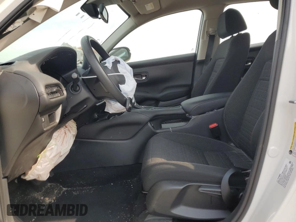 2023 Honda HR-V LX with VIN 3CZRZ2H31PM749026, listed as a Copart auction lot 59519705 with 22,810 mi miles and Salvage title. Bid and sale history available at DreamBid. Image 7.