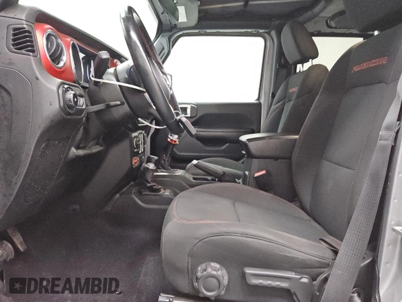 2021 Jeep Wrangler Unlimited Rubicon with VIN 1C4HJXFGXMW694860, listed as a Copart auction lot 58929725 with 29,172 mi miles and Clean title. Bid and sale history available at DreamBid. Image 7.