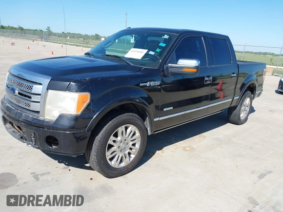 2013 Ford F-150 XL with VIN 1FTFW1ET8DFA16905, listed as a IAAI auction lot 41970489 with 253,252 mi miles. Bid and sale history available at carsss.com. Image 2.