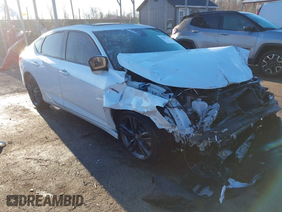 2024 Acura Integra w/A-Spec Package z VIN 19UDE4H37RA022000, wystawiony jako IAAI lot #41027233 z przebiegiem 16 464 mil mil oraz . Historia ofert i sprzedaży dostępna na DreamBid. Obrazek 1.