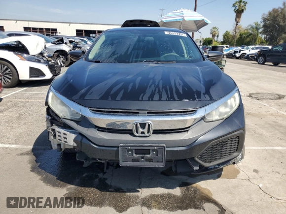 2016 Honda Civic Sedan LX with VIN 2HGFC2F55GH568199, listed as a Copart auction lot 51099745 with 153,952 mi miles and Clean Title. Bid and sale history available at carsss.com. Image 5.