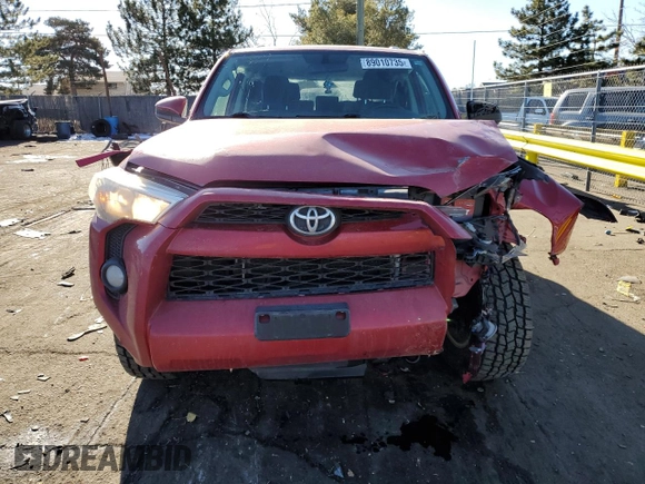 2014 Toyota 4Runner Limited with VIN JTEBU5JR8E5177313, listed as a Copart auction lot 89010735 with 131,910 mi miles and Salvage Title. Bid and sale history available at carsss.com. Image 5.