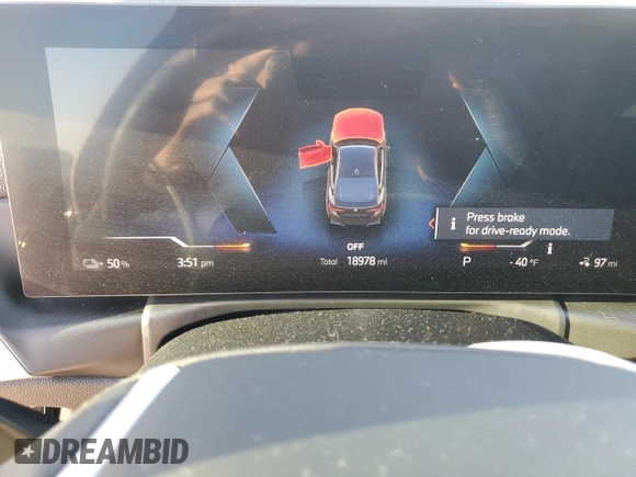2023 BMW i4 eDrive35 z VIN WBY43AW09PFP96940, wystawiony jako Copart lot #85952064 z przebiegiem 18 978 mil mil oraz Szkoda całkowita • Salvage title. Historia ofert i sprzedaży dostępna na DreamBid. Obrazek 9.