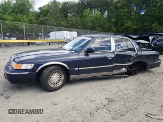 1999 Mercury Grand Marquis LS z VIN 2MEFM75W2XX683074, wystawiony jako Copart lot #55679225 z przebiegiem 198 956 mil mil oraz Szkoda całkowita • Salvage title. Historia ofert i sprzedaży dostępna na DreamBid. Obrazek 1.