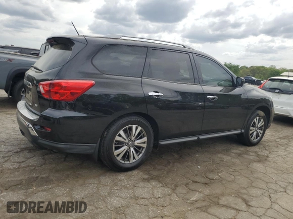2018 Nissan Pathfinder S with VIN 5N1DR2MN2JC650968, listed as a Copart auction lot 51741025 with 120,319 mi miles and Salvage title. Bid and sale history available at DreamBid. Image 3.