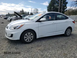2017 Hyundai Accent SE with VIN KMHCT4AE0HU265474, listed as a Copart auction lot 46805963 with 83,401 mi miles. Bid and sale history available at carsss.com. Image 1.