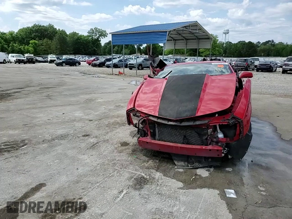 2013 Chevrolet Camaro LT with VIN 2G1FF1E37D9224775, listed as a Copart auction lot 55295635 with 170,300 mi miles and Salvage title. Bid and sale history available at DreamBid. Image 14.