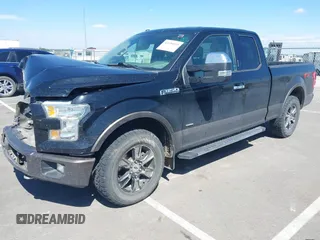 2016 Ford F-150 XLT with VIN 1FTFX1EG2GKE83037, listed as a IAAI auction lot 42236055 with 198,546 mi miles and . Bid and sale history available at DreamBid. Image 2.