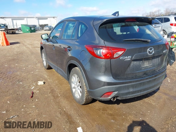 2016 Mazda CX-5 Sport with VIN JM3KE4BY5G0829927, listed as a IAAI auction lot 41678552 with 121,476 mi miles. Bid and sale history available at carsss.com. Image 3.