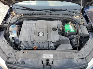 2011 Volkswagen Jetta SE with VIN 3VWDX7AJ8BM022225, listed as a Copart auction lot 84355224 with 101,887 mi miles and Clean title. Bid and sale history available at DreamBid. Image 11.