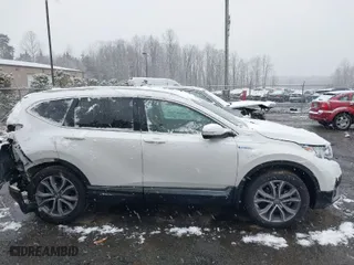 2022 Honda CR-V Hybrid Touring with VIN 5J6RT6H96NL055556, listed as a IAAI auction lot 41555001 with NaN miles. Bid and sale history available at carsss.com. Image 13.