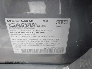 2018 Audi Q5 Premium Plus z VIN WA1BNAFY9J2051736, wystawiony jako IAAI lot #42376181 z przebiegiem 114 754 mil mil oraz . Historia ofert i sprzedaży dostępna na DreamBid. Obrazek 9.