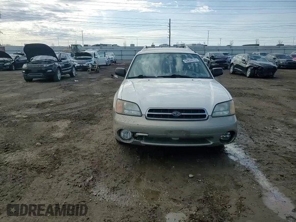 2001 Subaru Legacy Outback with VIN 4S3BH665717642957, listed as a Copart auction lot 53854215 with 141,611 mi miles and Salvage title. Bid and sale history available at DreamBid. Image 13.