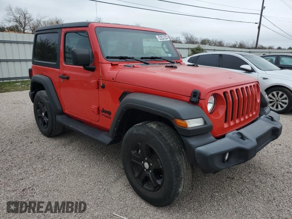2021 Jeep Wrangler 80th Anniversary with VIN 1C4GJXAN1MW818256, listed as a Copart auction lot 84549944 with 12,060 mi miles and Clean Title. Bid and sale history available at DreamBid. Image 4.