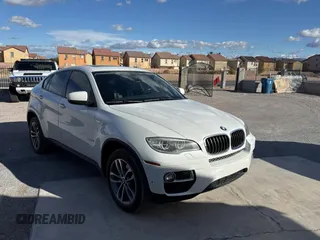 2014 BMW X6 xDrive35i with VIN 5UXFG2C58E0H09681, listed as a Copart auction lot 45767125 with 120,171 mi miles and Salvage Title. Bid and sale history available at carsss.com. Image 1.