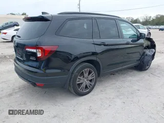 2022 Honda Pilot Sport with VIN 5FNYF6H32NB092899, listed as a IAAI auction lot 41247392 with 25,656 mi miles. Bid and sale history available at carsss.com. Image 4.