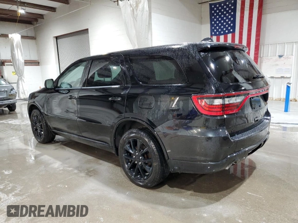 2018 Dodge Durango GT with VIN 1C4RDJDG5JC497197, listed as a Copart auction lot 54826695 with 67,262 mi miles and Salvage Title. Bid and sale history available at DreamBid. Image 2.