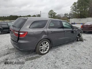 2021 Dodge Durango R/T with VIN 1C4SDHCTXMC659774, listed as a Copart auction lot 47827105 with 90,837 mi miles and Salvage Title. Bid and sale history available at carsss.com. Image 3.