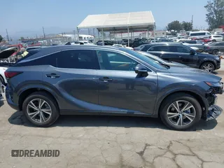 2024 Lexus RX 350 with VIN 2T2BAMCA3RC074903, listed as a IAAI auction lot 42390715 with 4,381 mi miles and . Bid and sale history available at DreamBid. Image 13.