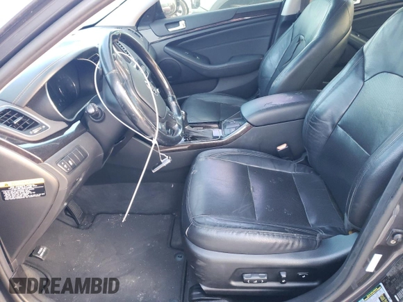 2015 Kia Cadenza Premium with VIN KNALN4D70F5195233, listed as a Copart auction lot 45352575 with 152,238 mi miles and Clean Title. Bid and sale history available at carsss.com. Image 7.