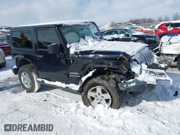 2014 Jeep Wrangler Sport with VIN 1C4AJWAG5EL285994, listed as a IAAI auction lot 41558673 with 98,779 mi miles and . Bid and sale history available at DreamBid. Image 12.
